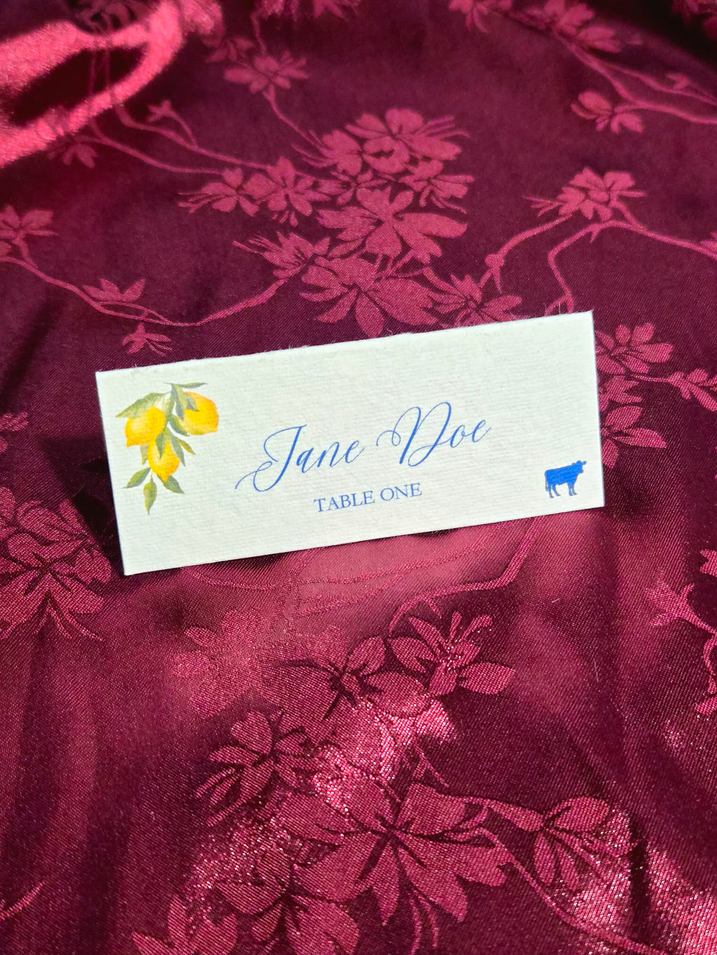 Santorini Sitris - Name Cards