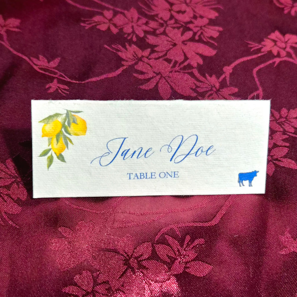 Santorini Sitris - Name Cards