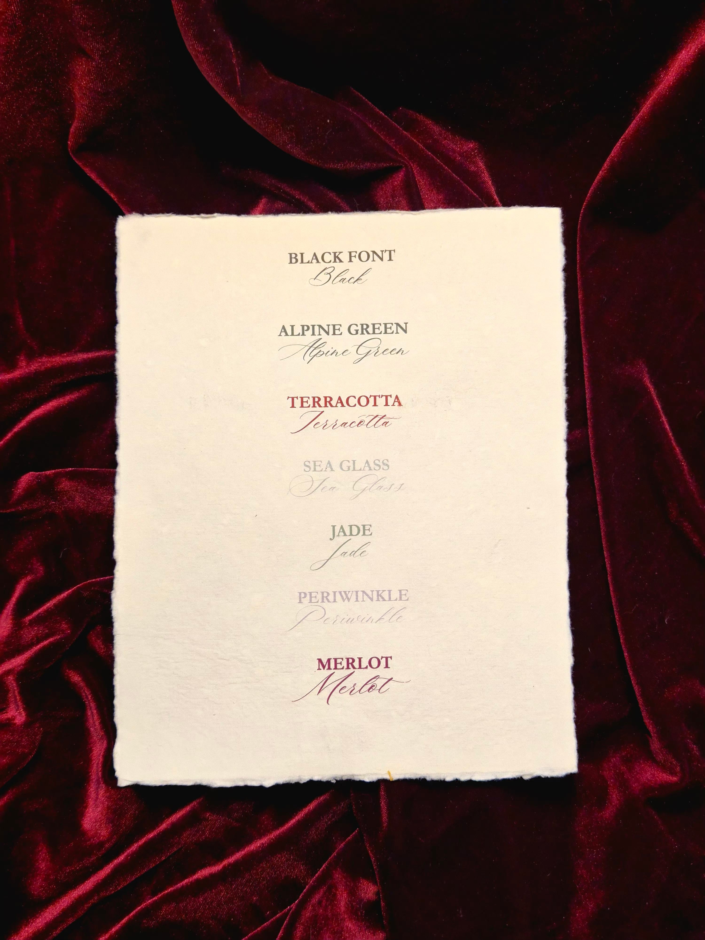 Disco - Table Menu