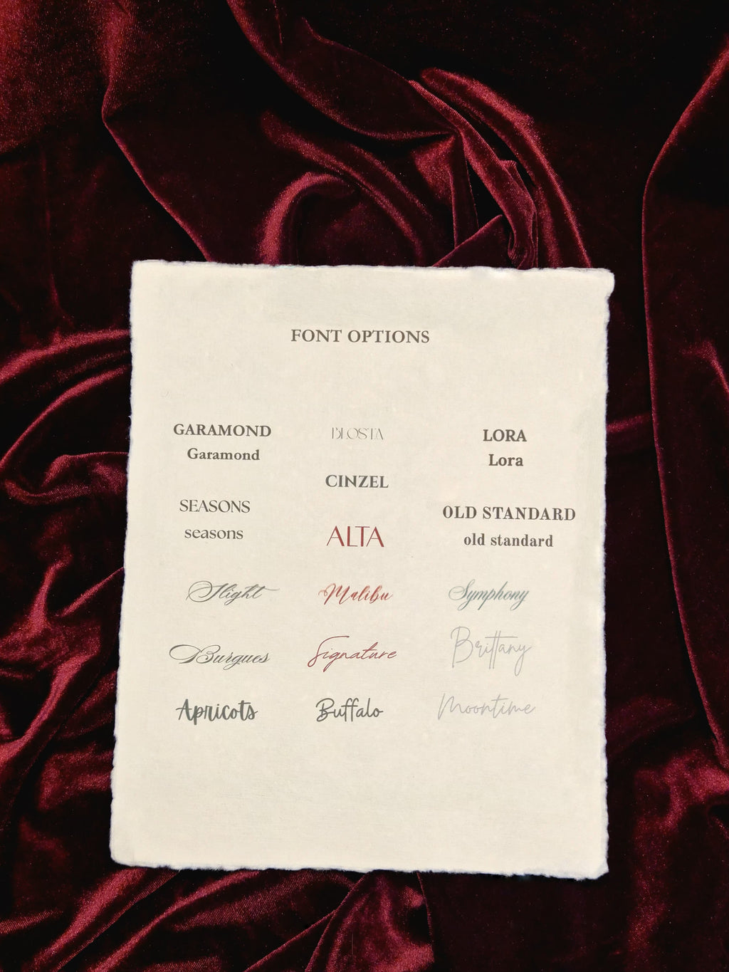 Disco - Table Menu