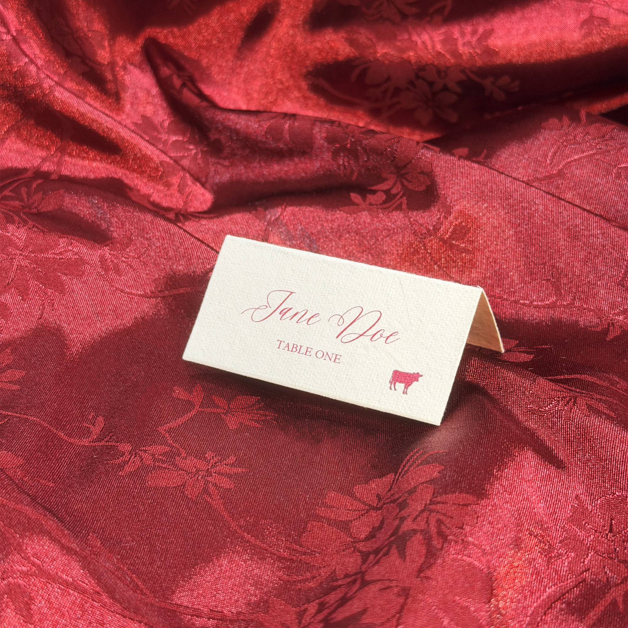 Luna Borderless Name Cards