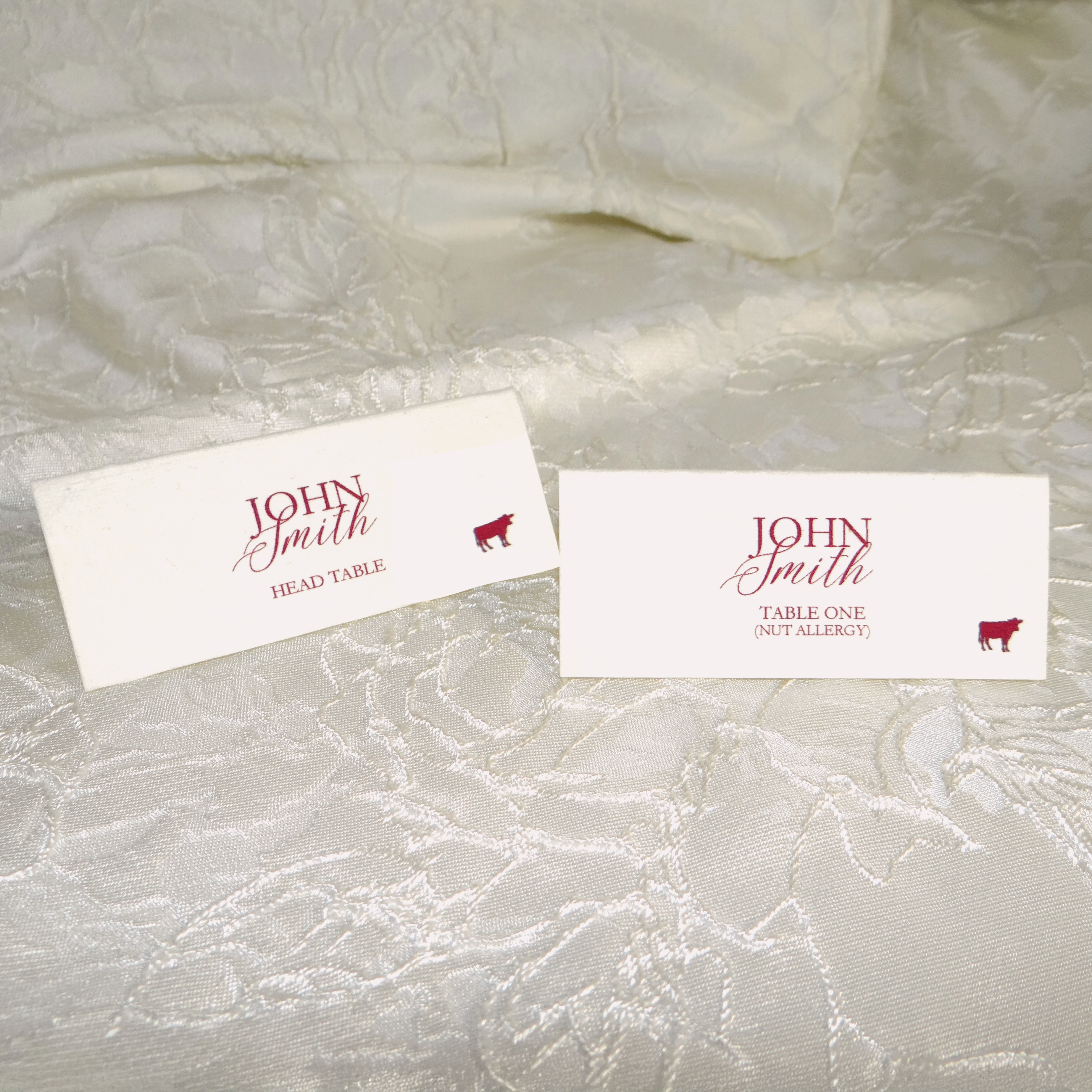 Luna Borderless Name Cards